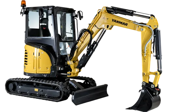 Výkopové práce s minibagrom YANMAR