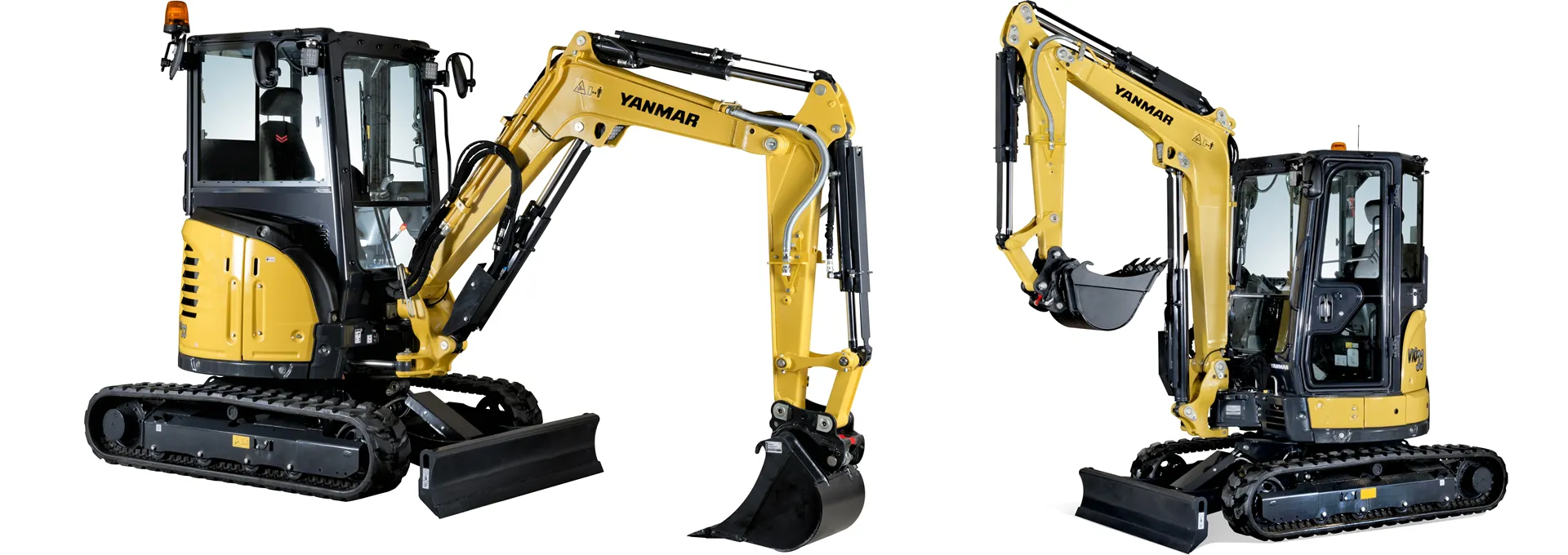 Minibager — výkopové práce